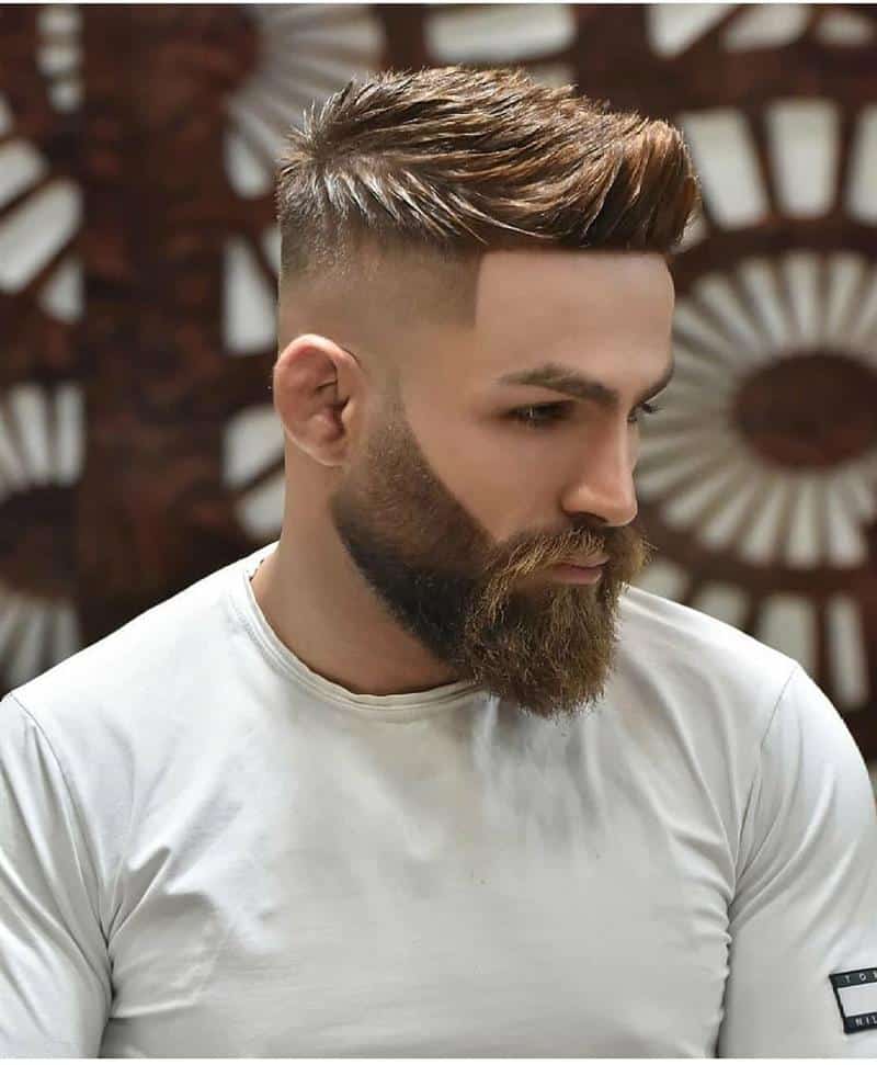 2021 straight male haircut