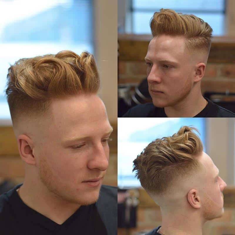 Mohawk male haircut