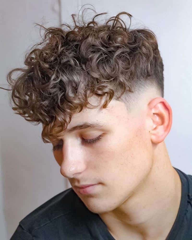 male haircut for oval face
