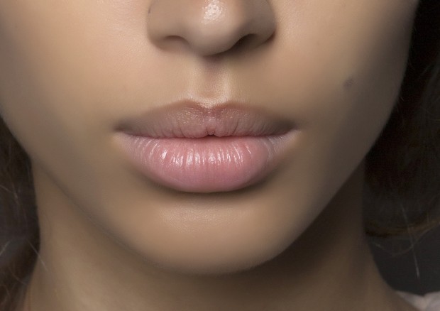 Inspirations from mouths with nude lipstick.  Beauty for Dior parade.  (Photo: Matteo Scarpellini/imaxTree)