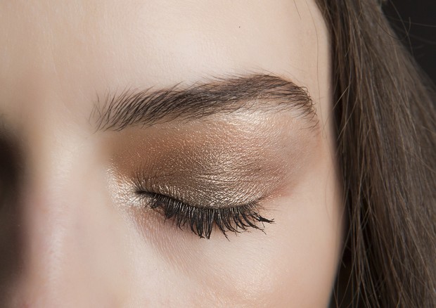 Eye makeup inspirations for daytime weddings.  Beauty for Elie Saab's fashion show.  (Photo: Matteo Scarpellini/imaxTree)