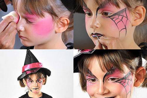 Witch Makeup for Halloween Step by Step