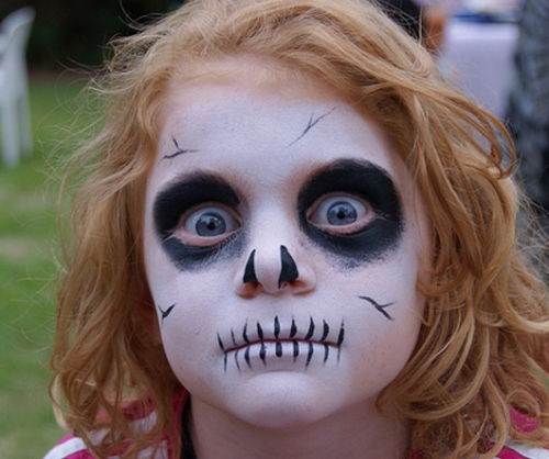 Skull Makeup for Halloween Step by Step