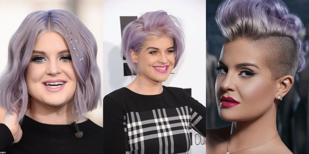 Round and Fat Face Haircut by Kelly Osbourne
