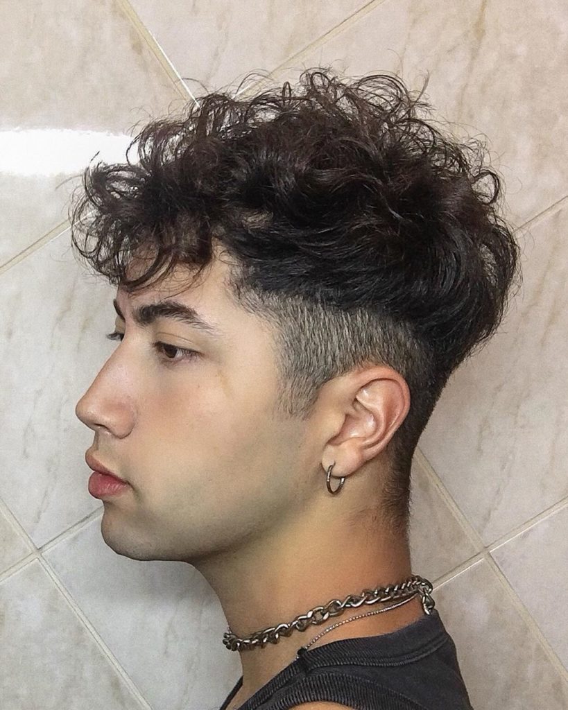 Haircut for male round face
