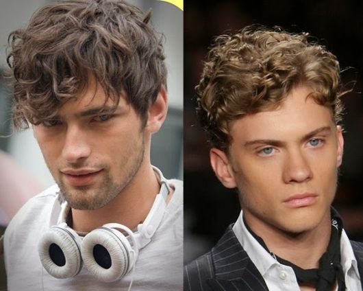 male wavy hair disconnected
