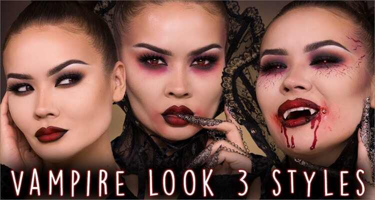Halloween Makeup Ideas - Vampire Makeup