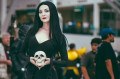 Addams Mortitia costume example - Reproduction/Pinterest
