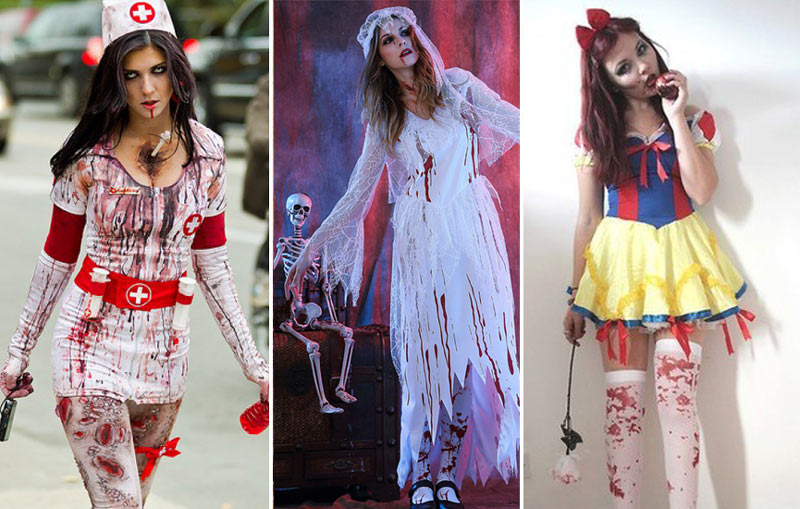 Zombie Girly Halloween Fantasy