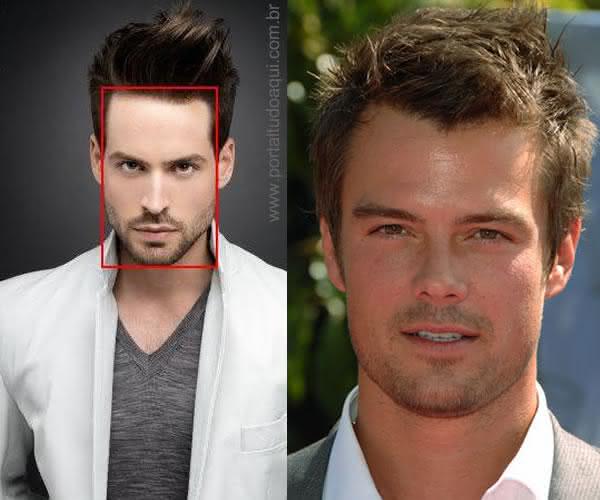 Men's Haircut 2011 Rectangular Face Type