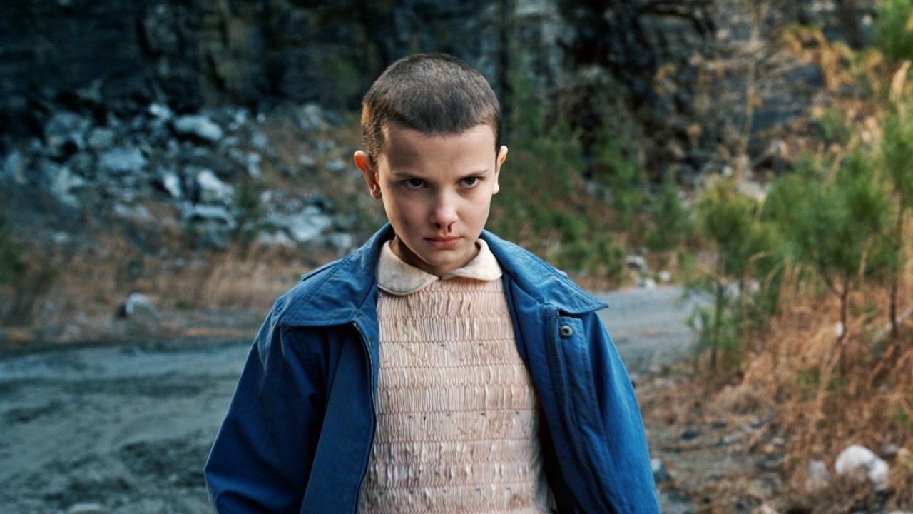 Eleven, by Stranger Things (Photo: Publicity/ Netflix)