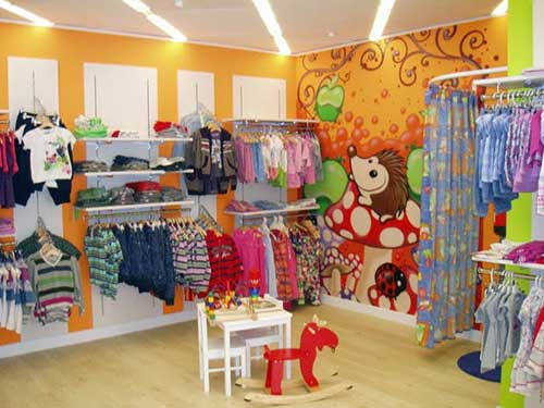 Children's clothing store decoration19