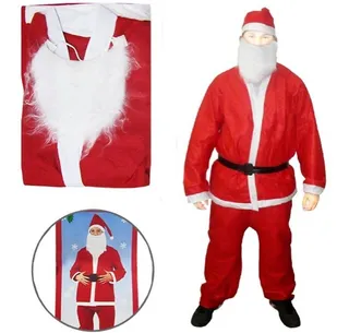Santa Claus Outfit One Size Full Christmas Costume