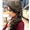 Wedding night guest hairstyle