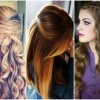 Party long hair hairstyle
