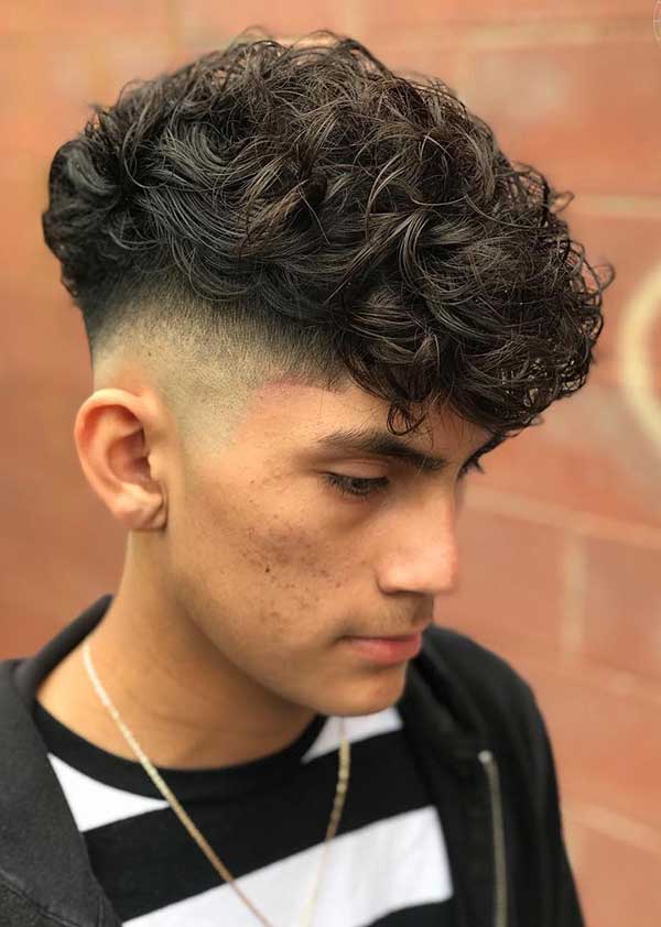 Wavy Mohawk with sides scraped on machine zero and gradient