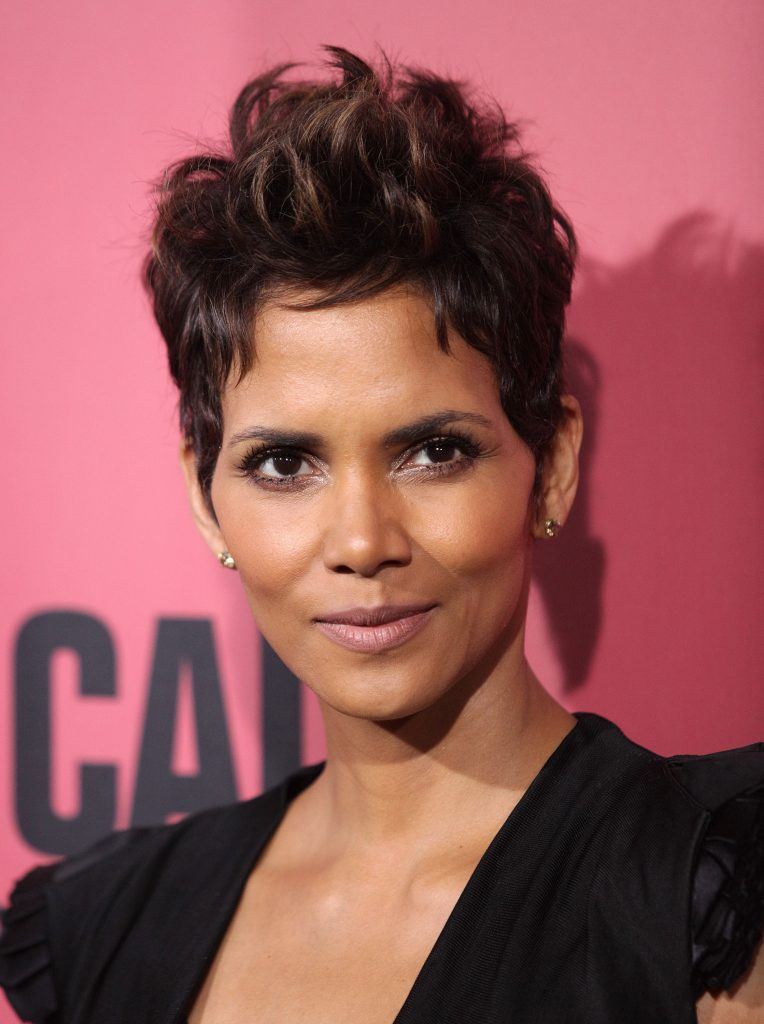 halle berry actress with spiky short hair
