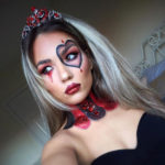 Halloween Makeup Idea Queen Hearts Version