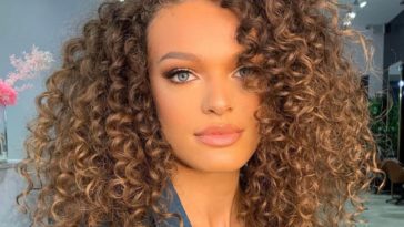 Check out options for short, medium and long curly hair cuts for those with round faces