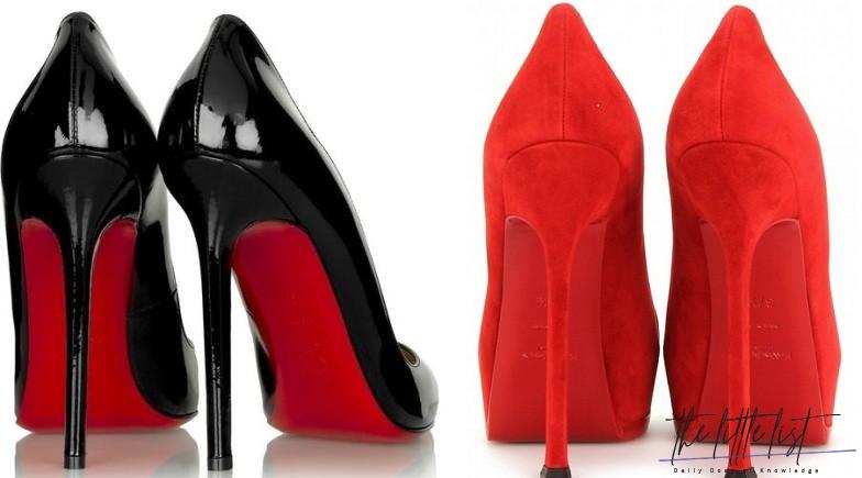 Are Louboutins the only shoes with red soles?