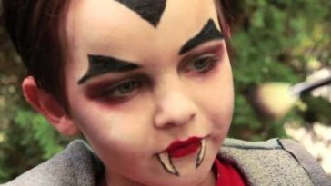 how to do halloween makeup for boy step by step