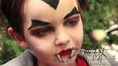 how to do halloween makeup for boy step by step
