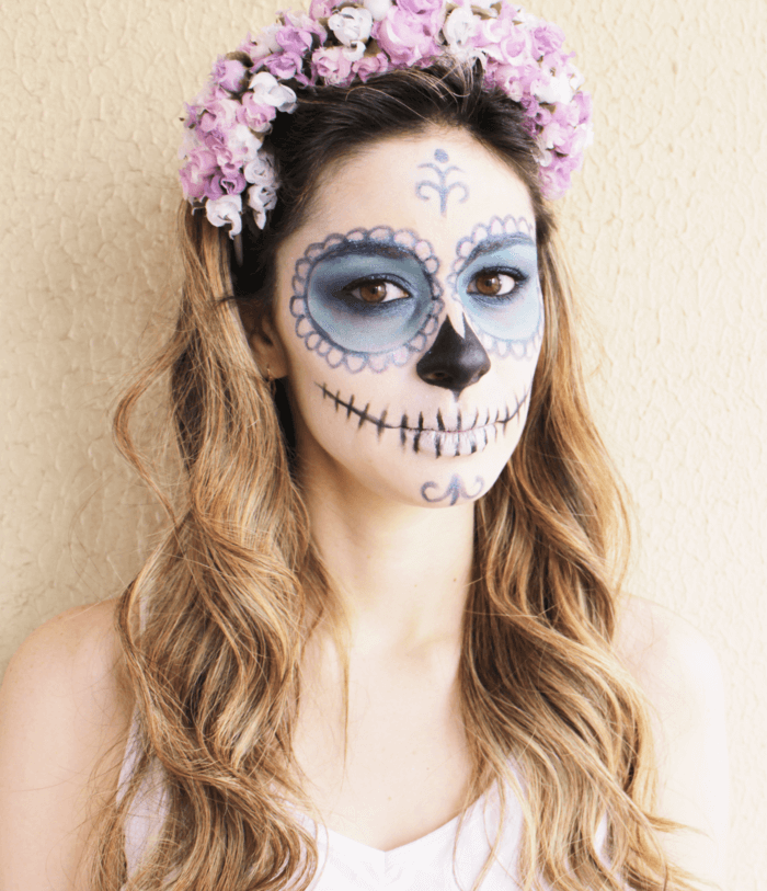 mexican skull makeup