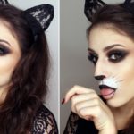 cat halloween makeup