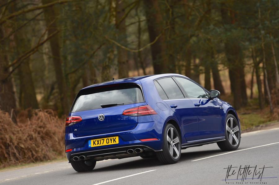 Is Golf R faster than R32?
