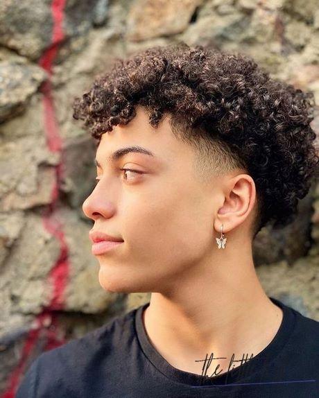 Men's Curly Hair Cuts 2021