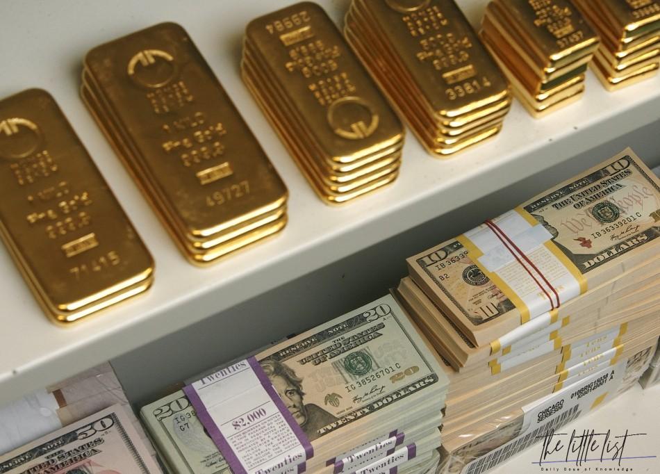 Which country has pure gold?