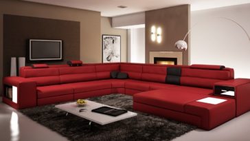 Which leather is best for sofa?