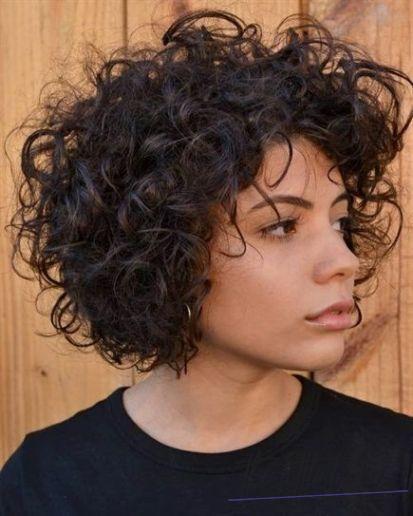 Women's Short Curly Haircuts 2020