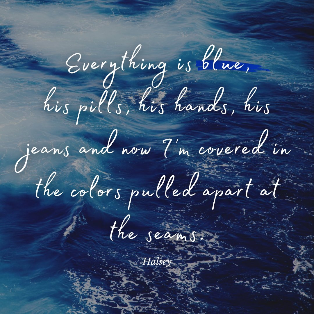 'Everything is blue, his pills, his hands, his jeans [...]' - Song Phrases in English