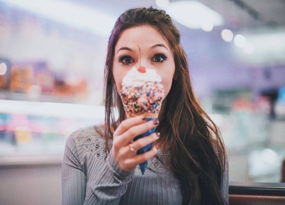Tumblr photos easy to imitate with ice cream