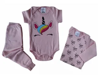Body Long Sleeve Infant Kit 09 Pieces Resale Wholesale Rj Sp