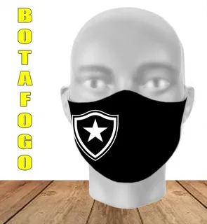 Kit 3 Botafogo Protection Masks (adult/children)