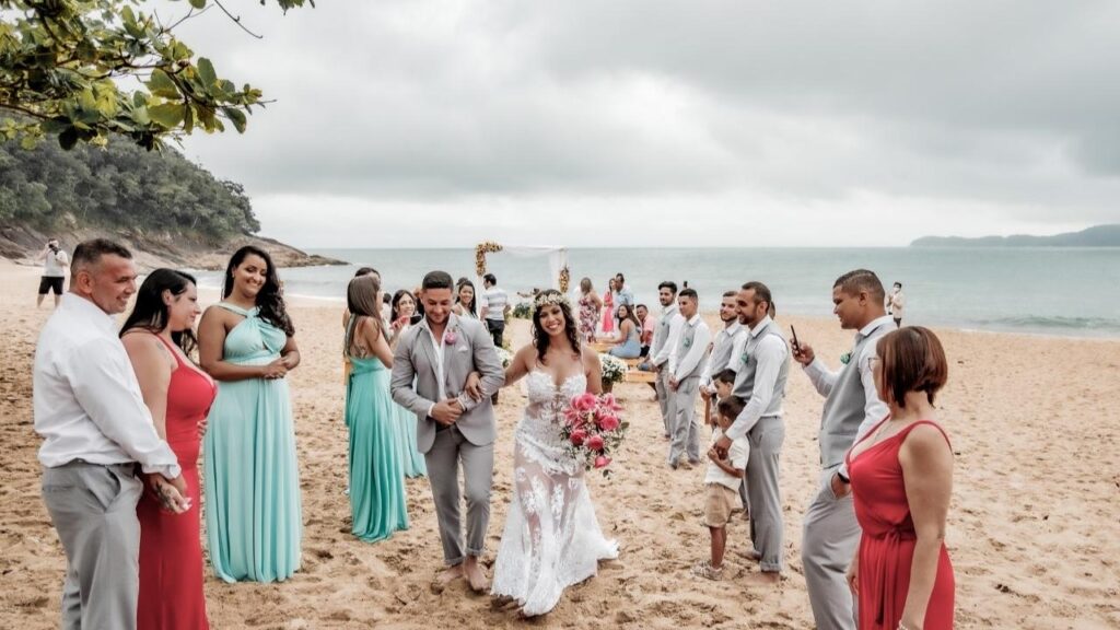 more formal beach wedding, tips for male guest attire