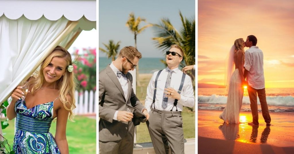 what to wear in a beach wedding