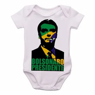 Baby Body Infant Clothing Nene Bolsonaro Presidente Cor Brasi