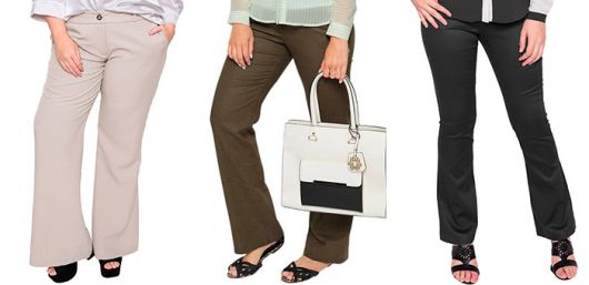 Women's social clothes with dress pants