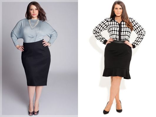 plus size dress with skirt