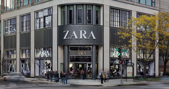 Zara store in Paris