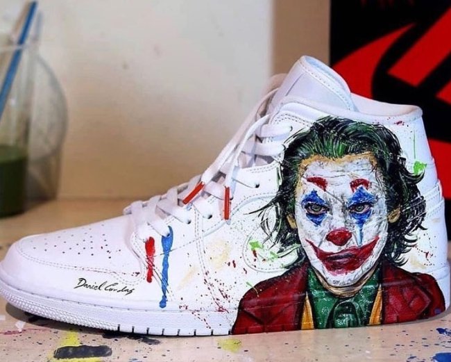 custom joker shoes