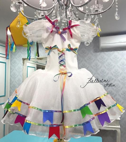 June party dress: bride