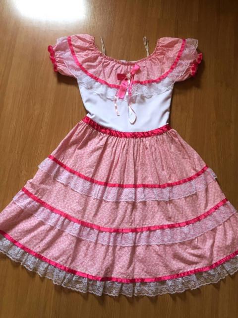 June Party Dress: Children's Pink