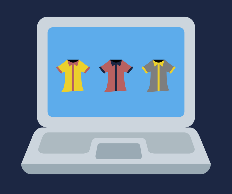 How to set up a virtual clothing store - shirts