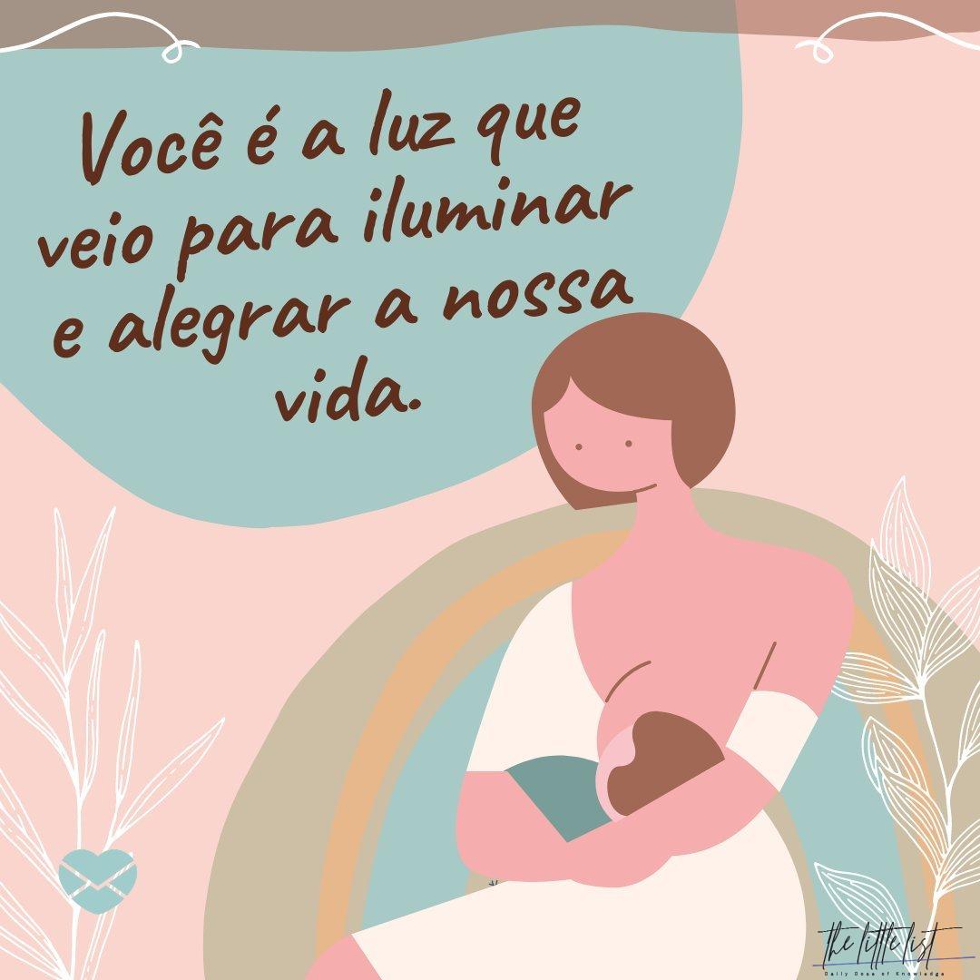 'You are the light that came to brighten and brighten our lives.'  - Messages for 1 month old baby