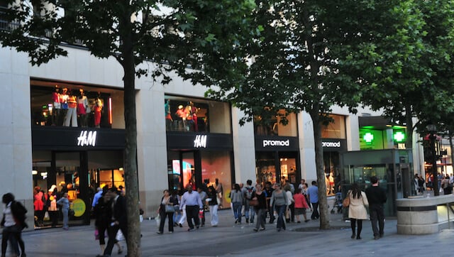 H&M store in Paris