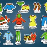 clothing names in english